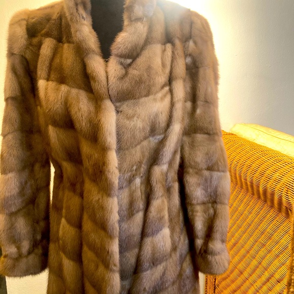 Beautiful mink coat